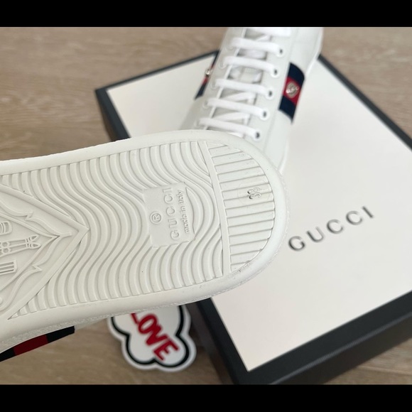 Gucci Ace sneakers. Size 38! New, Never worn - Picture 4 of 5
